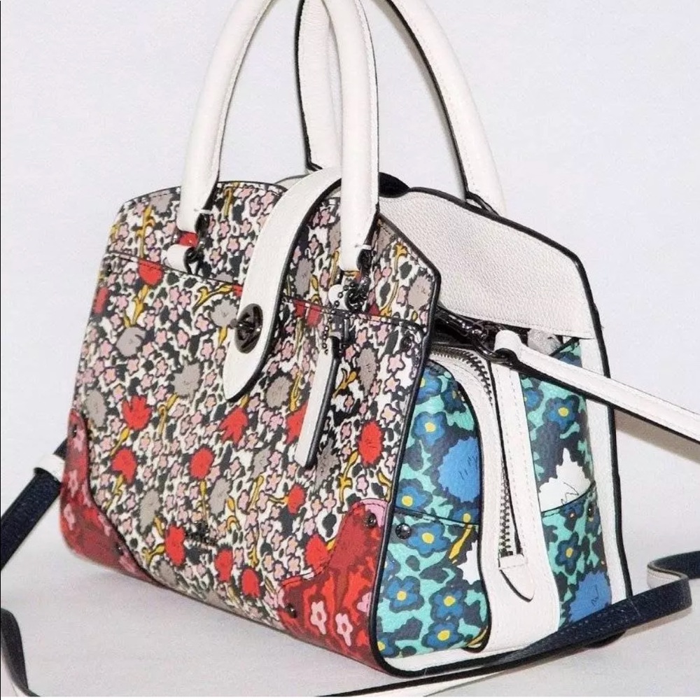 Coach Yankee Floral Mercer Handbag